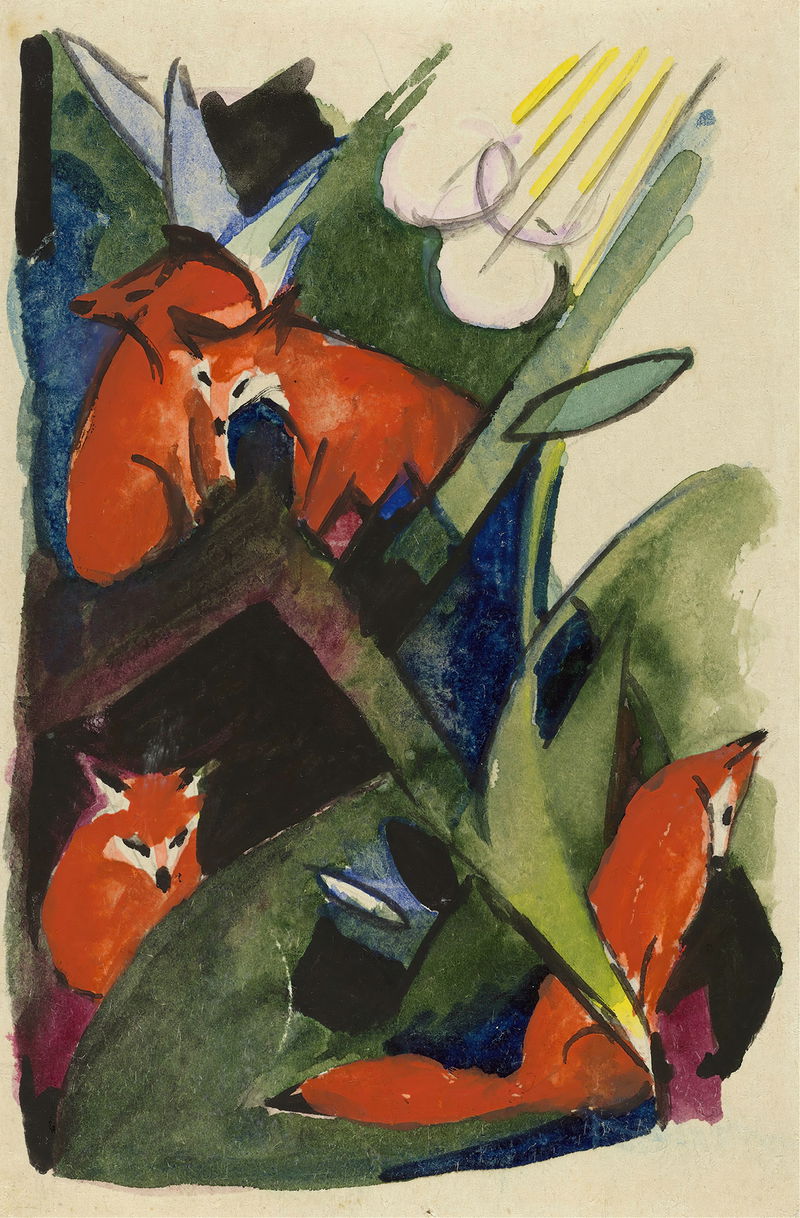 Four foxes (1913)