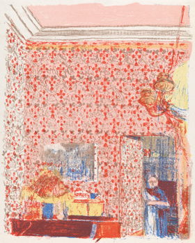 Interieur aux tentures roses I (1898 - 1899)