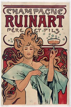 Champagne Ruinart Père Et Fils. (1896)