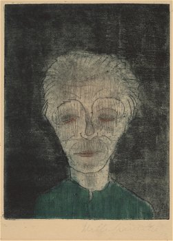 Tired Man (Self-Portrait) (1923)