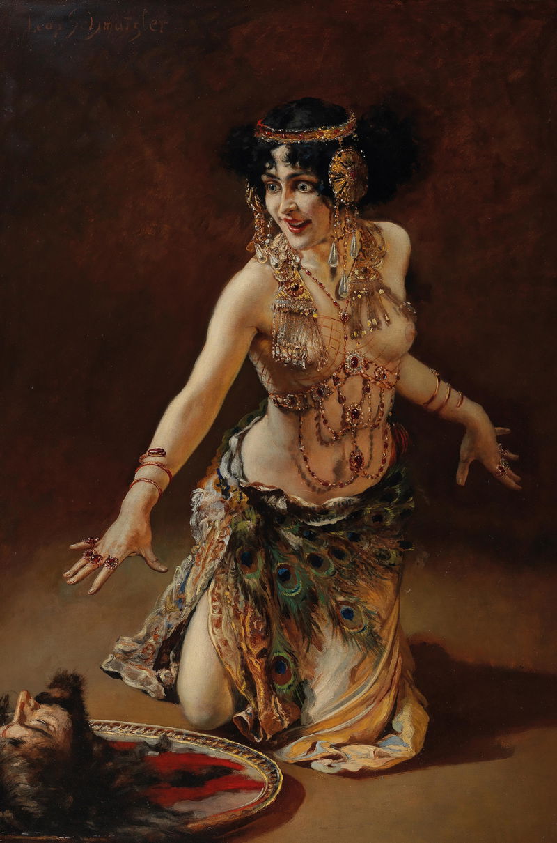 Lili Marberg as Salome (c. 1905)