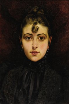 Portrait de jeune femme (1890)