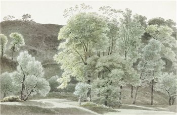 Bomen in de omgeving van Subiaco (trees in the Subiaco area) (1777–1847)