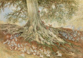 Elves in a Rabbit Warren (1875)