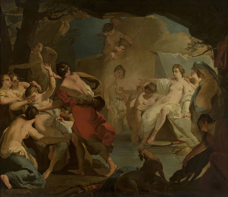 Diana’s judgement of the nymph Callisto