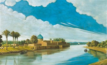 River Scene on the Banks of the Tigris (1920)