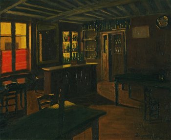 Drinking Room At The La Croix-Vert In Moret (1909)