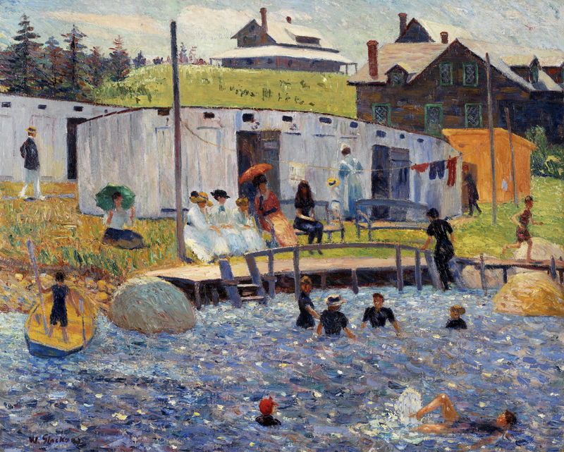 The Bathing Hour, Chester, Nova Scotia (1910)