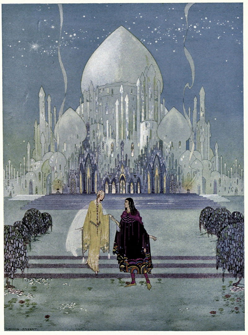 They walked side by side during the rest of the evening (1920)