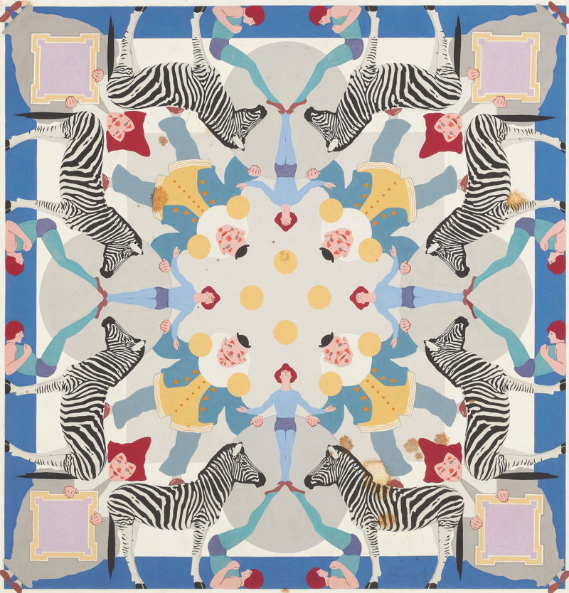Circus Bed Quilt (1904)