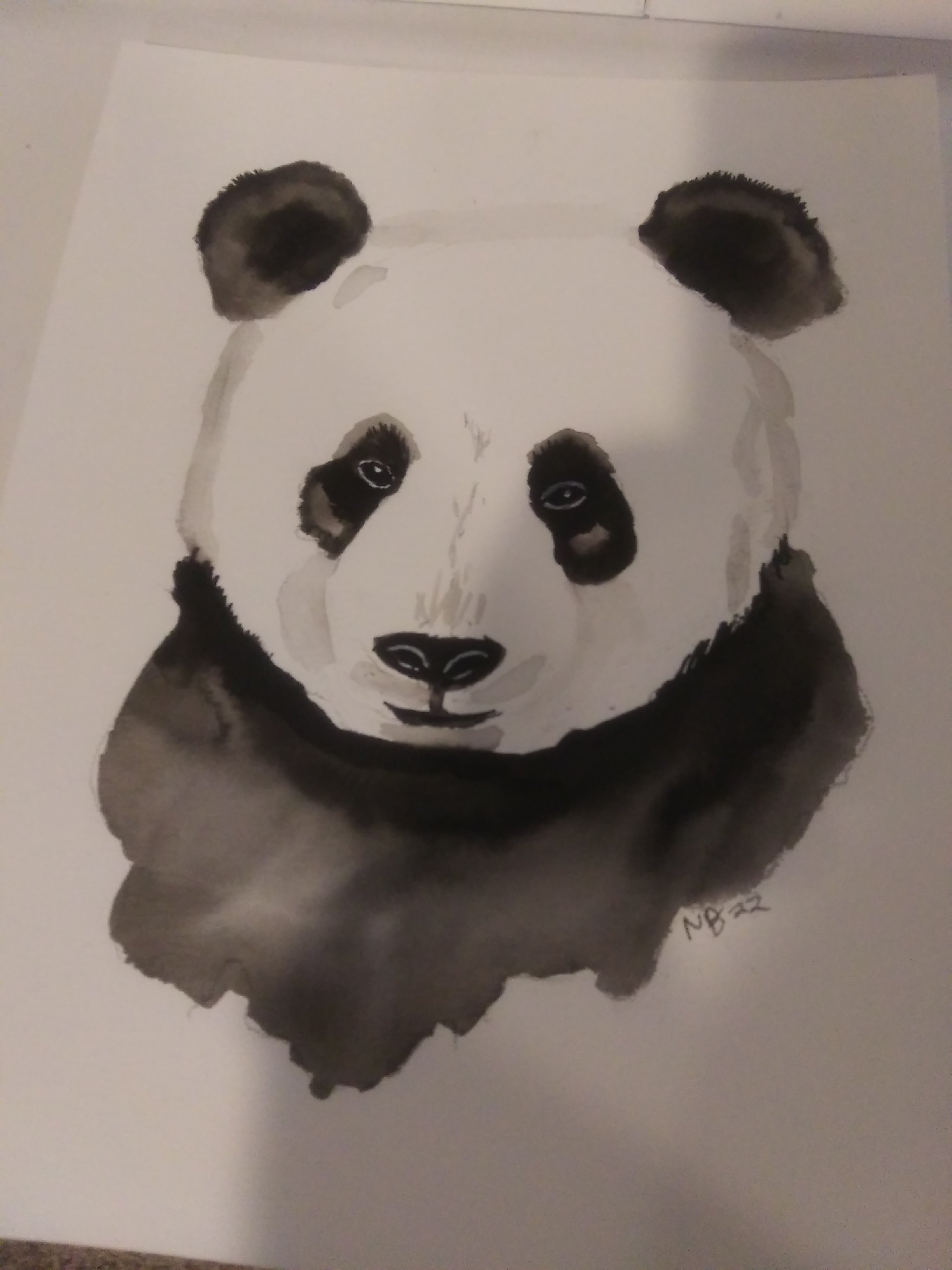 Watercolor panda (2022)
